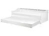 Trundle Bed Pine Wood EDERN 90 x 200 cm (EU Single) White