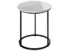 Sidebord TYRELL Marmor Hvit