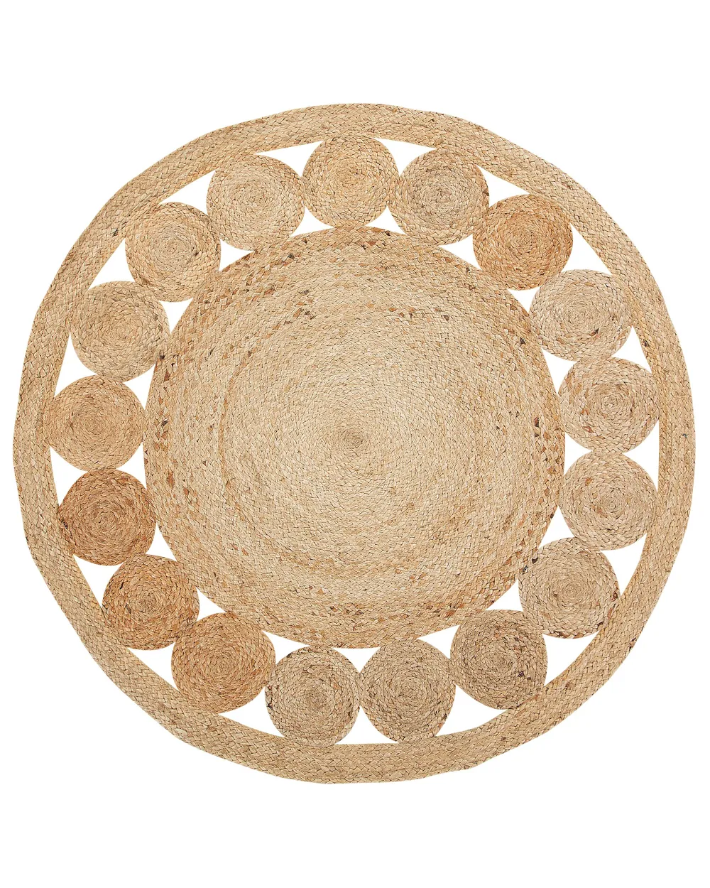 Matto AHLAT Beige ø 120 cm Juutti