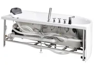 Massagebadkar SAYULA 1700 x 800 mm Vit Vänstervänd_1029511