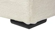 Waterbed Boucle ROISEL 180 x 200 cm (EU Super King) Light Beige_937513
