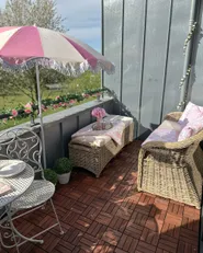 Outdoor Flooring ACERENZA Certified Acacia Wood Brown_983143