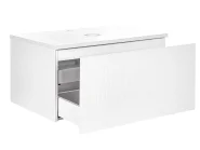 Wall Mounted Vanity Unit ALZIRA 80 cm White_935562