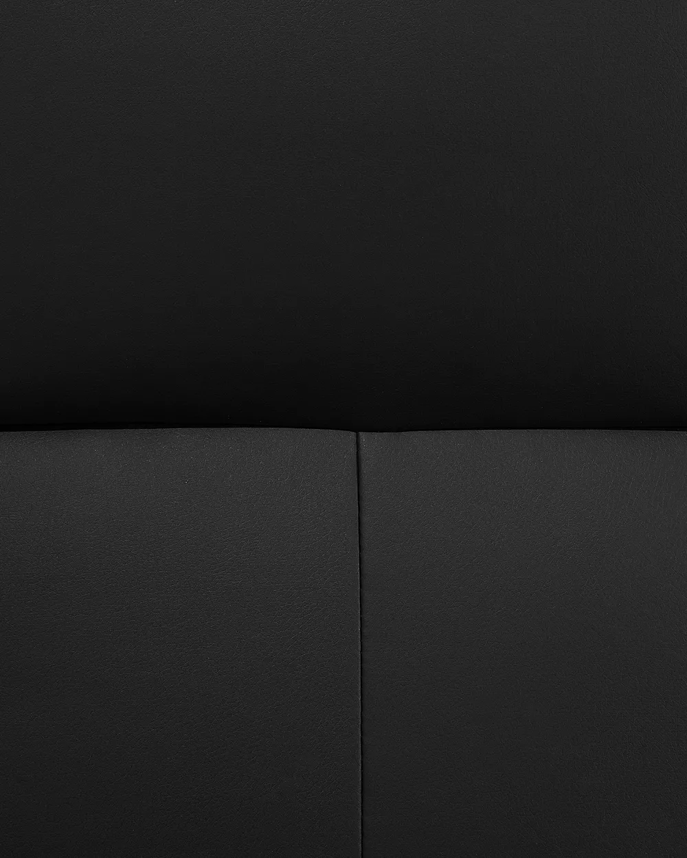 Recliner Chair PRIME with Footrest Faux Leather Black_709150