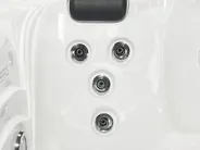 Ulkoporeallas LED-valolla LASTARRIA Valkoinen_818682