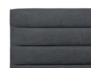 Bed Fabric VALBONNE 160 x 200 cm (EU King Size) Dark Grey_794259