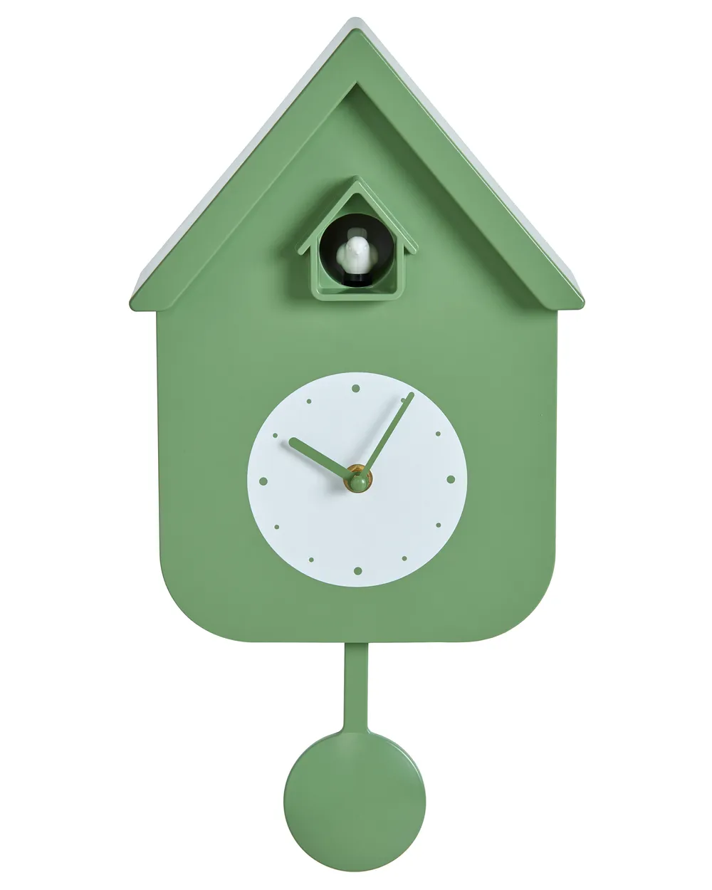 Pendulum clock BONNEVAL 24 cm with Cuckoo Green_1151075