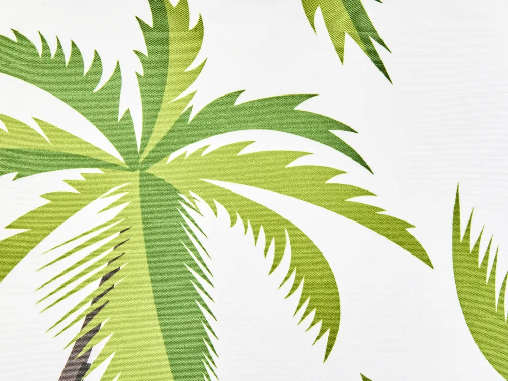 Set of 3 Outdoor Cushions SEASIDE Plant Pattern Green_979676