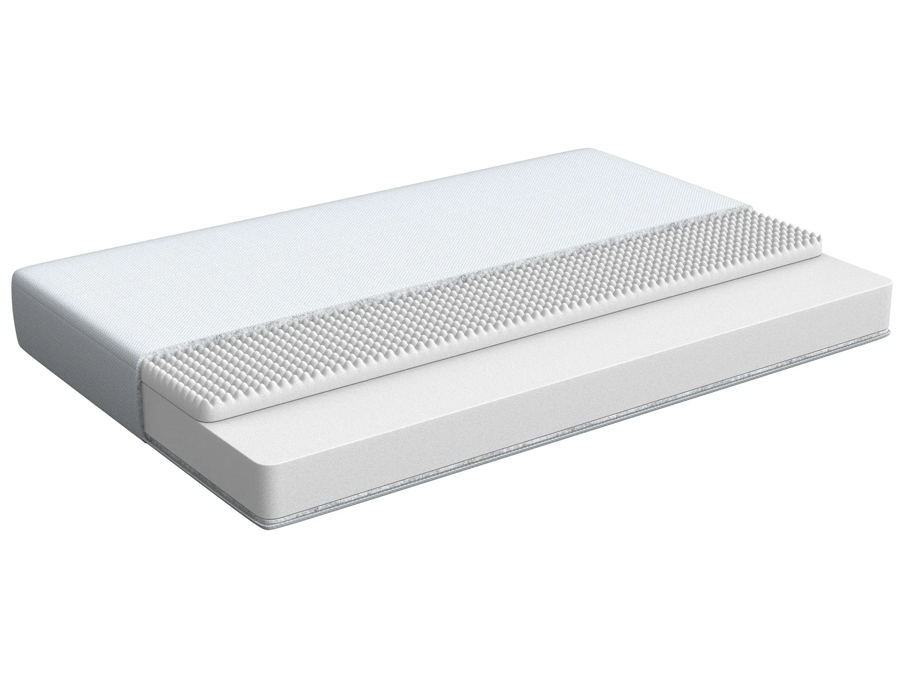Foam Mattress AIRCOMFORT FOAM PLUS H2/3 Medium 140 x 200 cm (EU Double)_749165