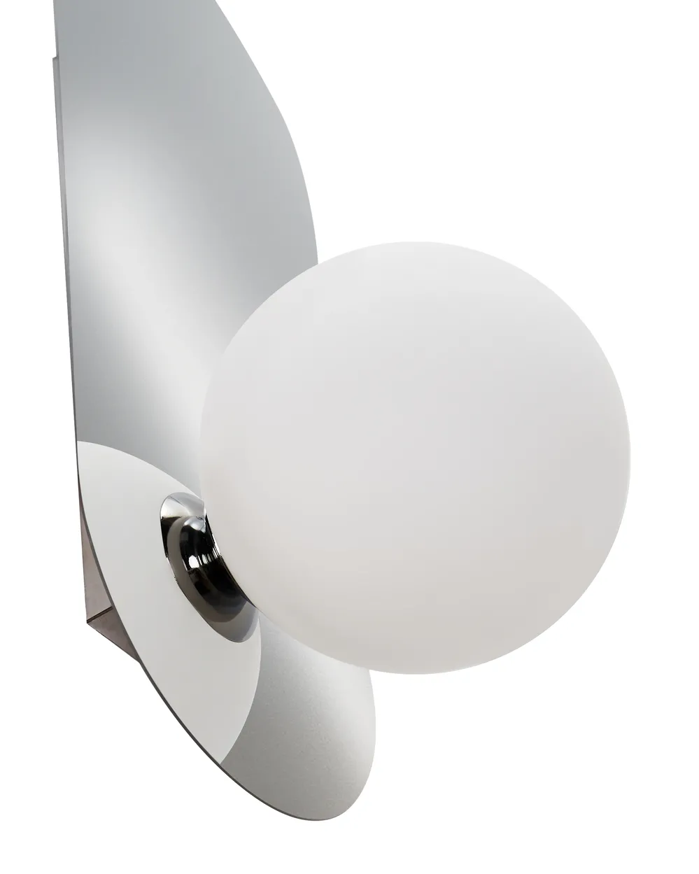 Set of 2 Wall Lamps LEISI Silver_987466