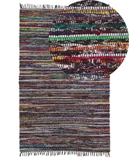 Matta DANCA Svart 140 x 200 cm_530383