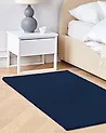 Rug GESI Navy Blue 80 x 150 cm Viscose