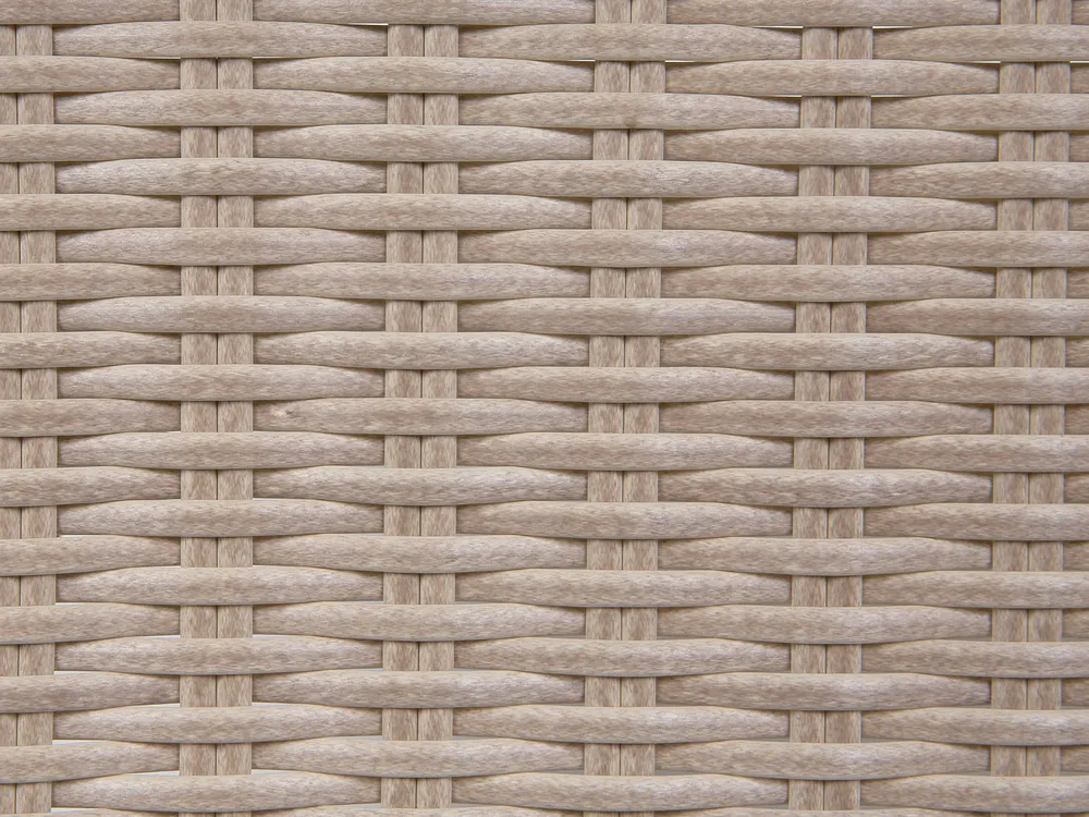 Garden Lounge Set with Table 4 Seater VITTORIA PE Rattan Grey_744943