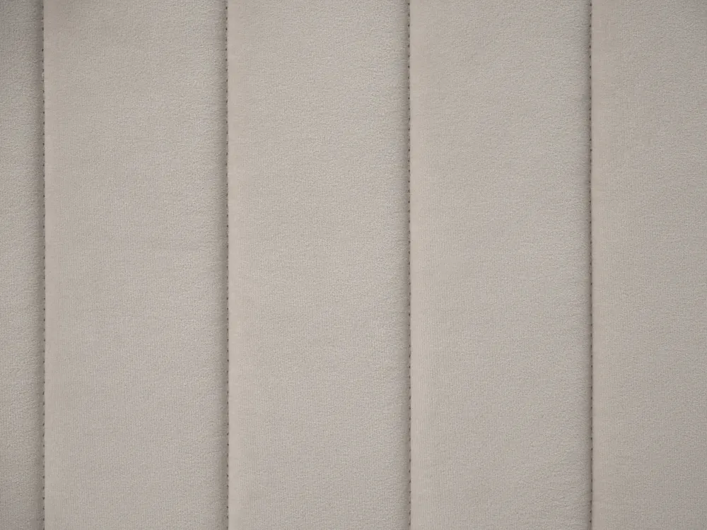 Bed Velvet LUNAN 160 x 200 cm (EU King Size) Taupe_803481