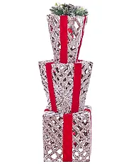 Joulukoriste LED-valo HUMPPILA 87 cm Joululahja Valkoinen_1177957