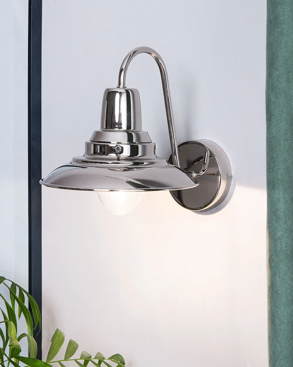 Wall Lamp LUZA Metal Silver