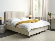 Justerbar säng  DUKE II 160 x 200 cm Beige_989019