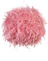 Pendant Lamp DRAVA Feathers Pink
