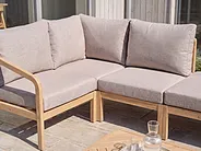 Trädgårdshörnsektion RIVELLO Akaciaträ Ljusbrun_1156189