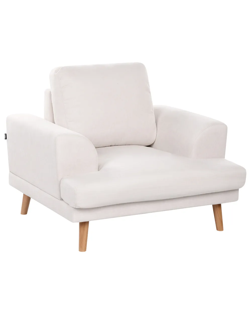 Armchair KILDAL Fabric Light Beige