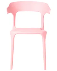 Set of 4 Garden Chairs GUBBIO Pink_984539