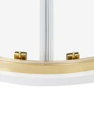 Shower Enclosure JUKATAN 800 x 800 x 1850 mm Gold_944716