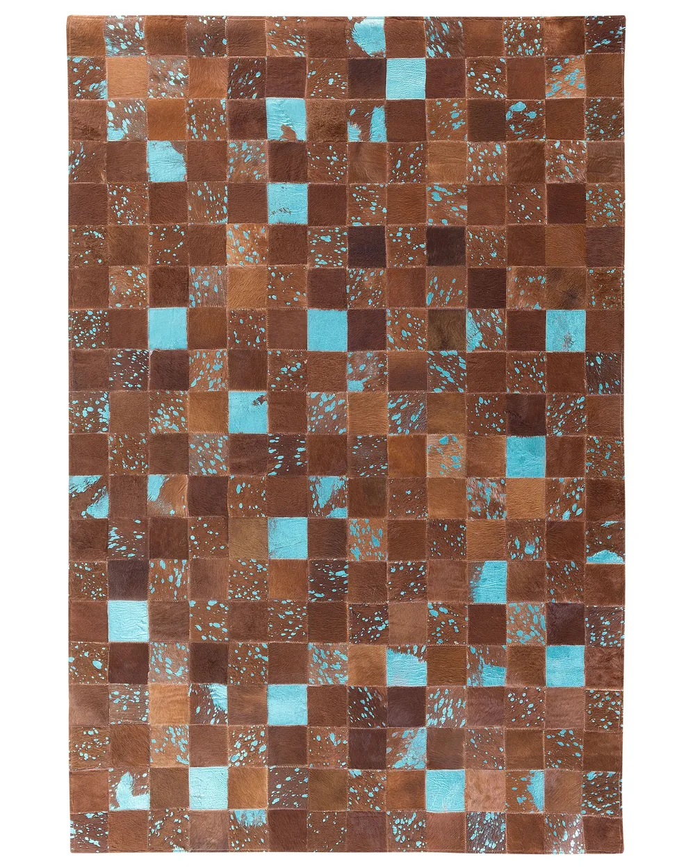 Rug ALIAGA Brown 160 x 230 cm Leather_641460