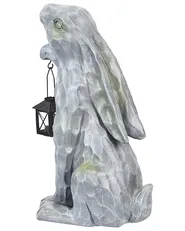 Trädgårdsfigur ARGILLY Grå_938835