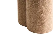Pouffe CARRINGTON Boucle Beige_1012176
