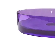 Countertop Basin TOLOSA ⌀ 360 mm Solid Surface Purple_1009487