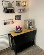 Kitchen Trolley MELE Black_895662