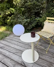 LED-bollampa för utomhusbruk JOCOY med fjärrkontroll Vit_1160095