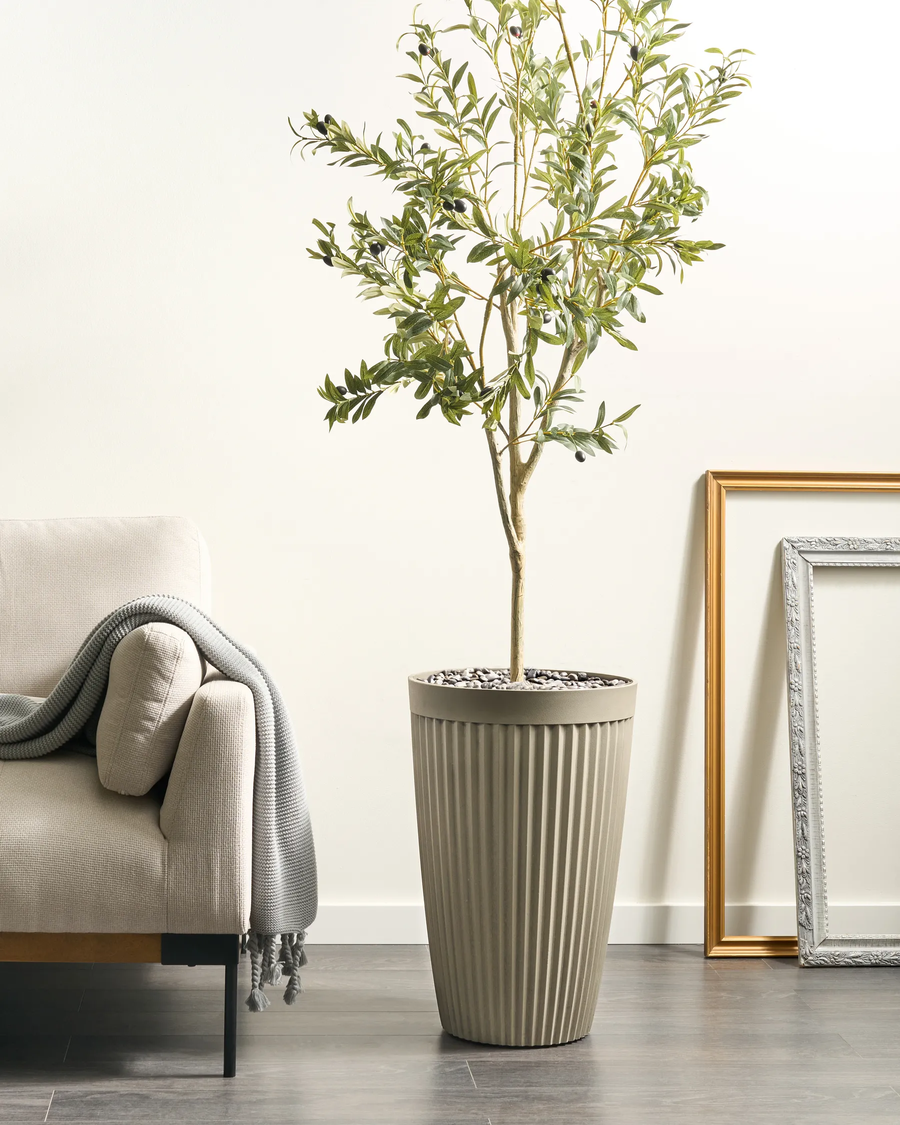 Kukkaruukku KOLA 39 cm Beige_954167