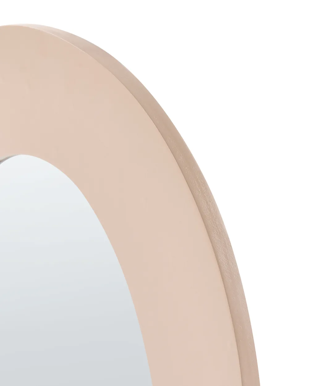 Väggspegel ALVENA 60 cm 80 cm Beige_1057666