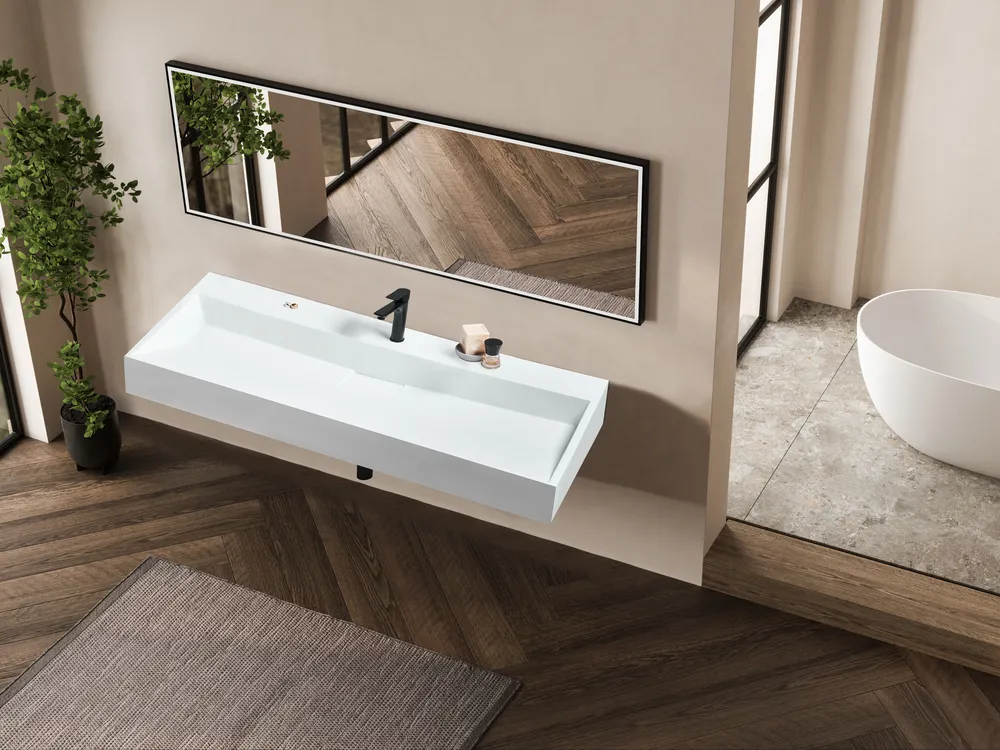 Wall Hung Basin White QUENKO Various Sizes
