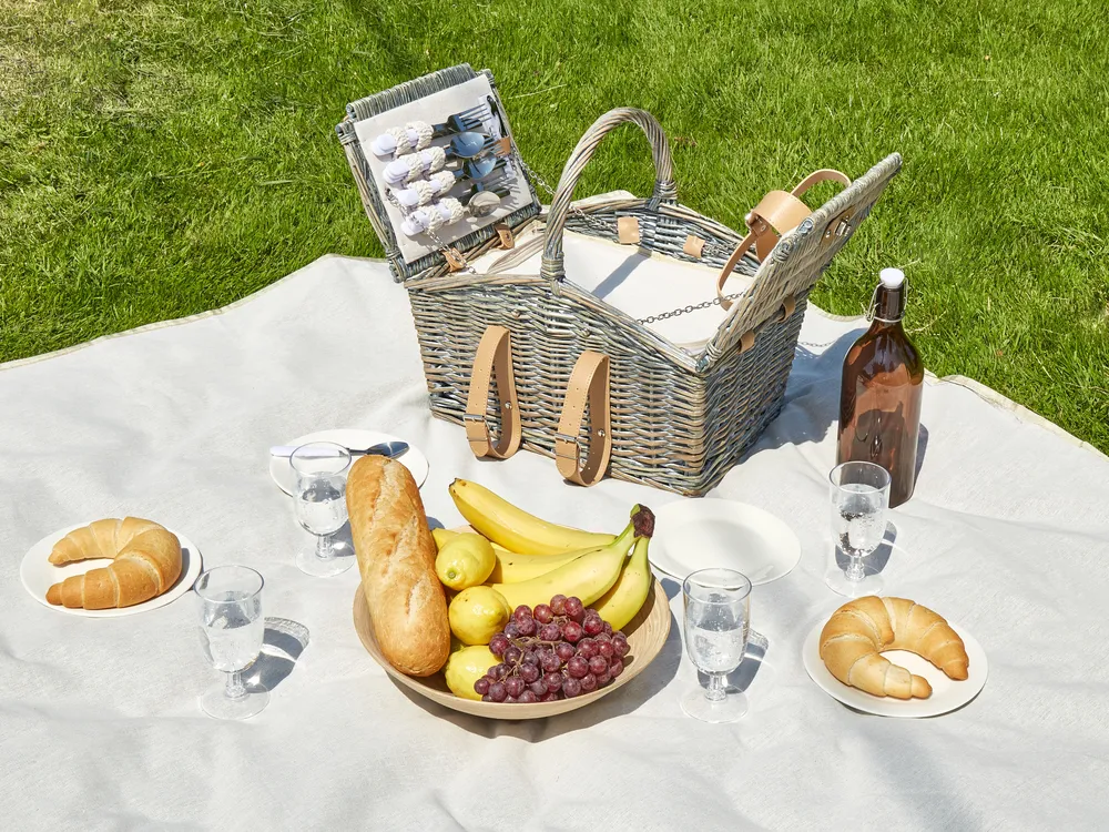 Picnic Basket CANELE Wicker Brown_863697