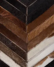 Rug BALAT Brown 160 x 230 cm Leather_688457