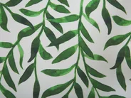 Set of 2 Sun Lounger Replacement Fabrics ANZIO/AVELLINO 113 x 44 cm Green_800398