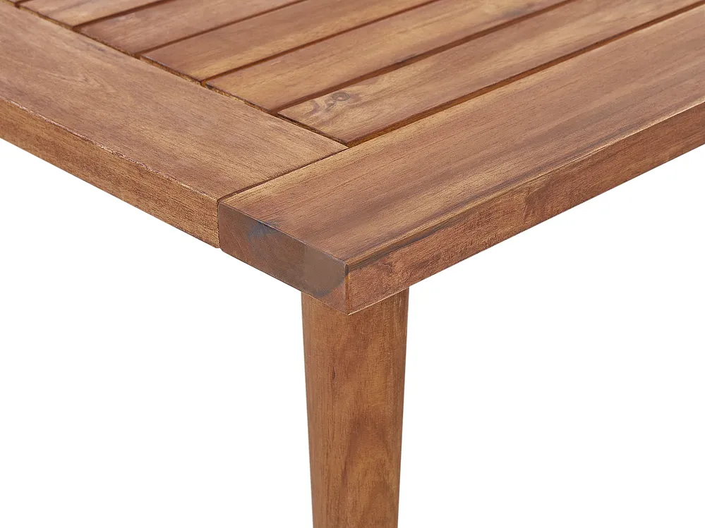 Garden Lounge Set with Table 4 Seater FRASCATI Modular Certified Acacia Wood Olive Green_920446