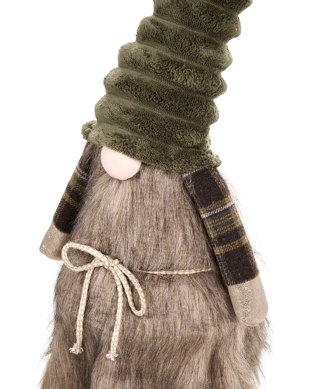Set of 2 Christmas Decorations SUNDOM 69-93/81-111 cm Gnome Green_1175532