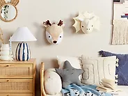 Lasten seinäkoriste Peura BAMBI 30 cm Beige_1178626