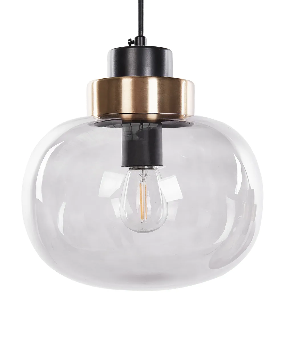 Pendant Lamp ZAYANDE Glass Light Grey_934770