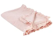Bedspread HATTON Cotton 200 x 220 cm Pastel Pink_915458