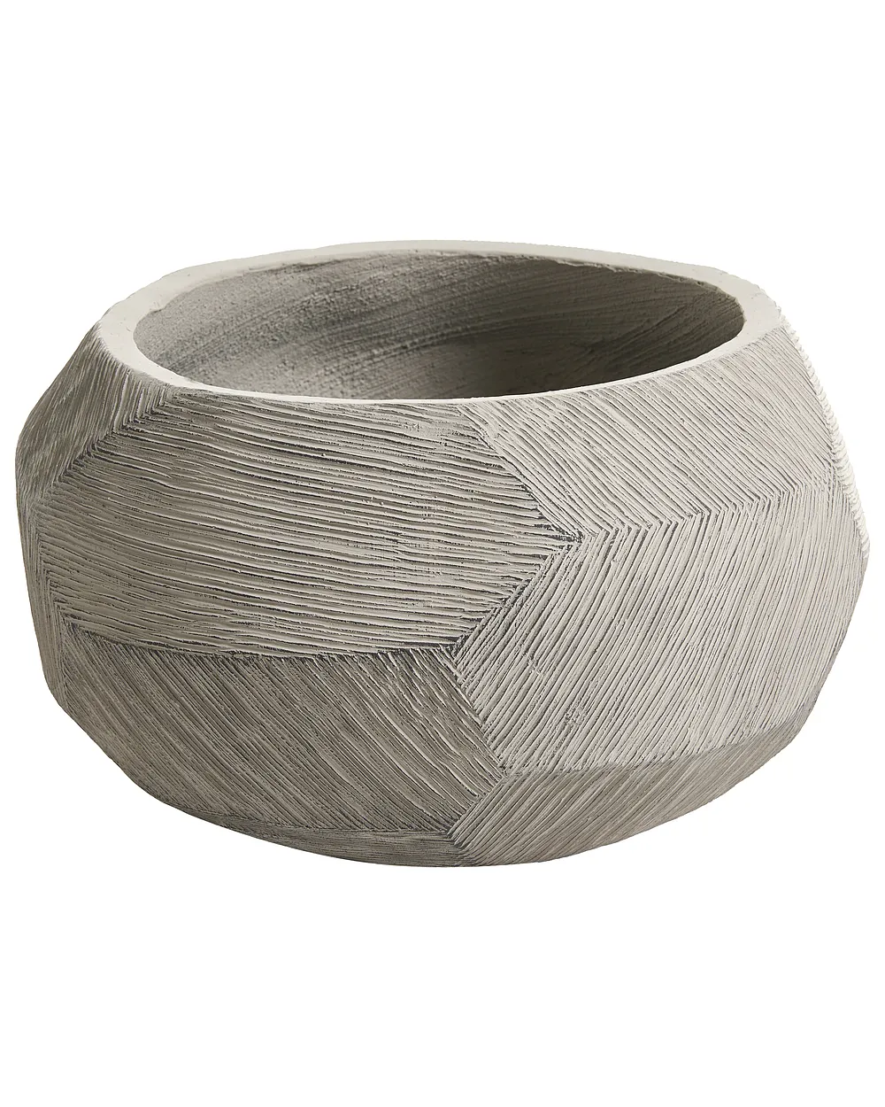 Plant Pot RAURIS 47 cm Grey