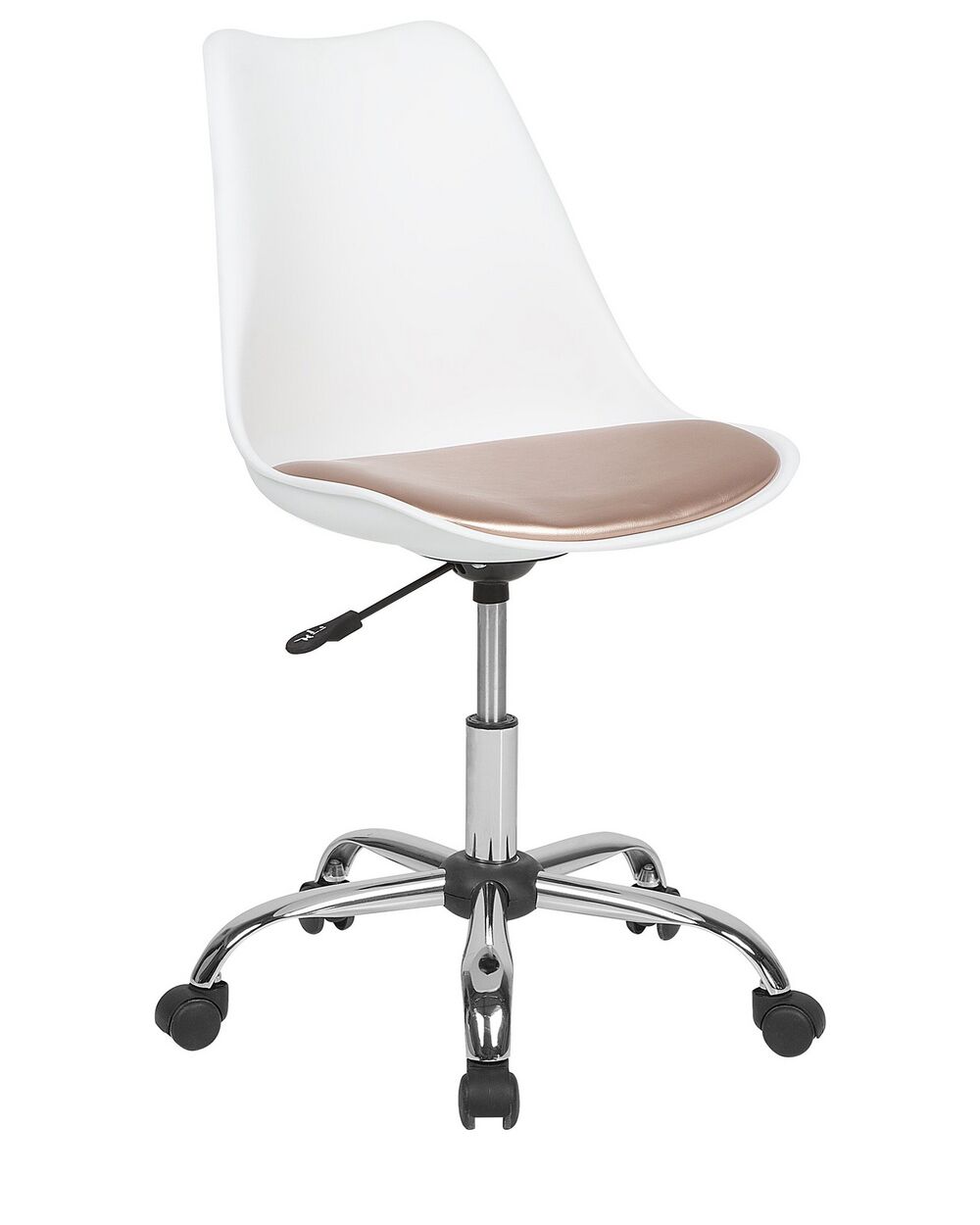 Desk Chair DAKOTA Faux Leather Pink