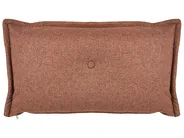 Single Sofa Bed DELLEN Fabric Brown_1031433