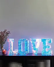 LED-dekoration Text PROCYON Flerfärgad_1187896