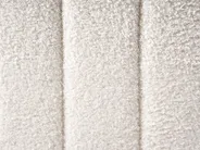 Säng med lamellram Bouclé LUNAN 120 x 200 cm Off-White_1025663