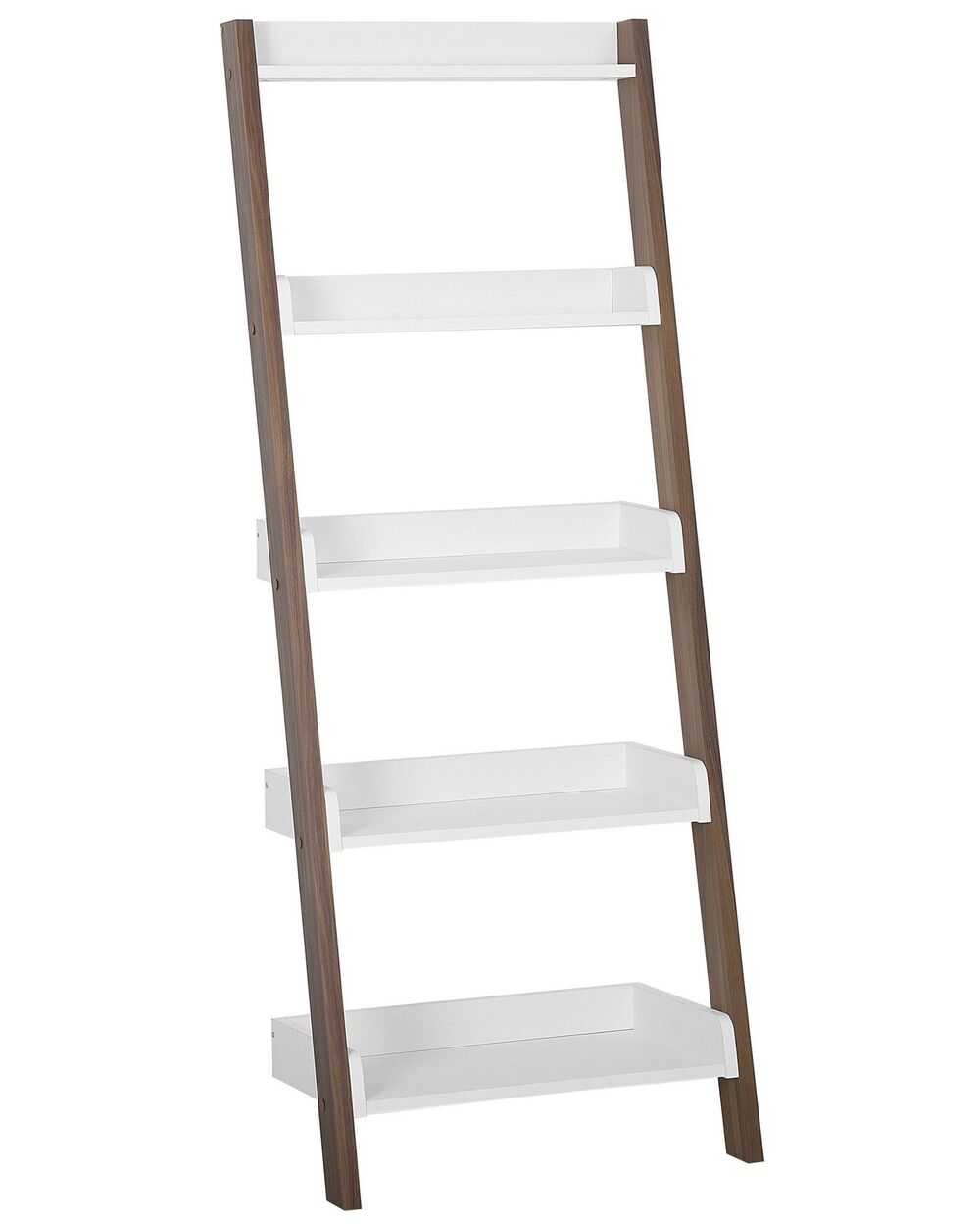 Hyllykkö 5 tasoa MOBILE TRIO 164 cm Ruskea/valkoinen