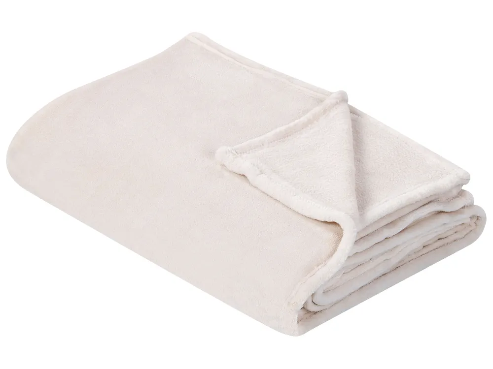 Blanket BAYBURT 150 x 200 cm Off-White